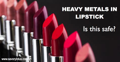 metals in lipstick